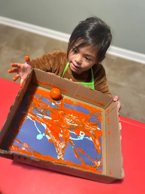 Kids having fun at childcare
